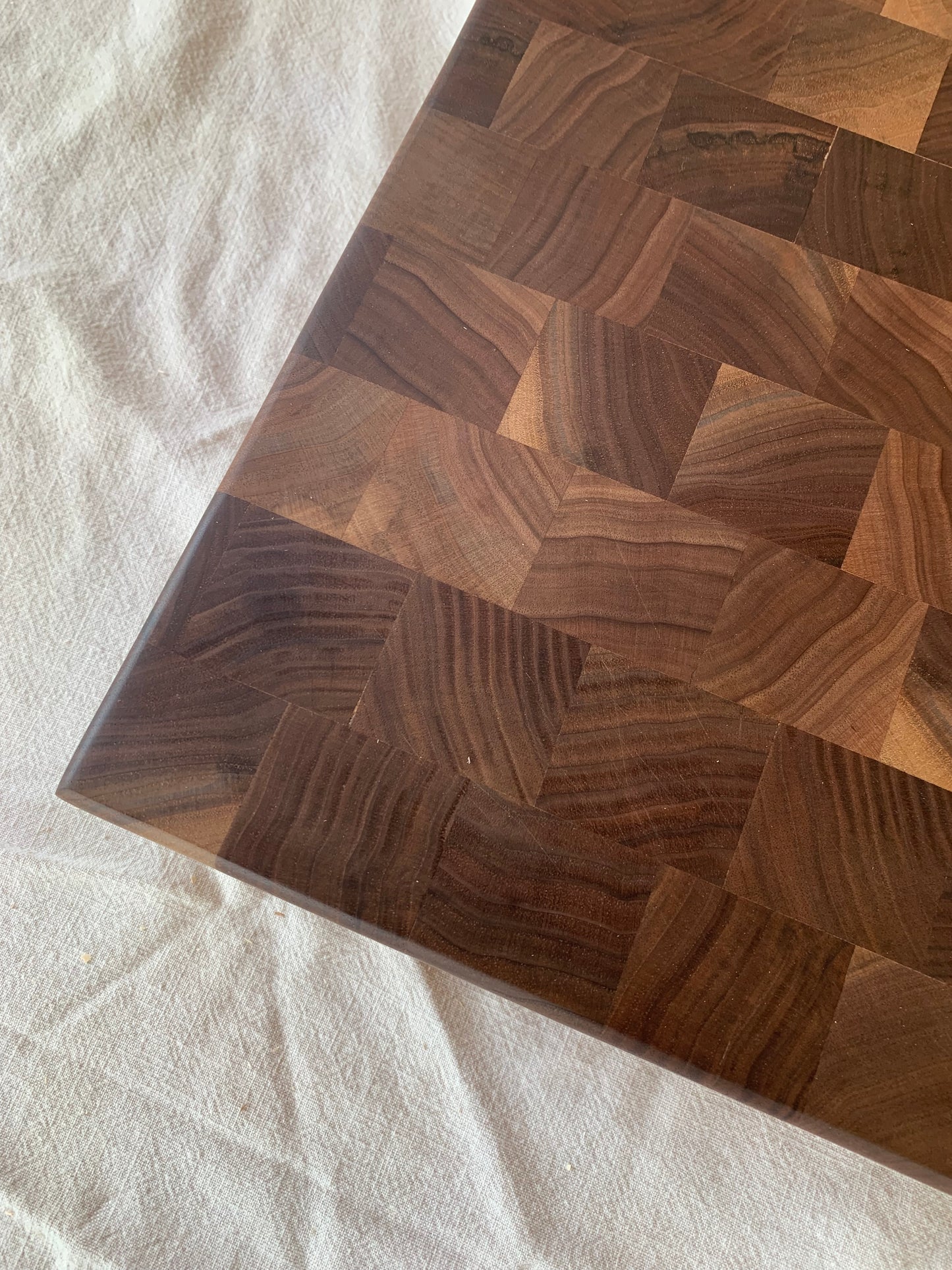 #27 Bloc de boucher - Noyer (grand)