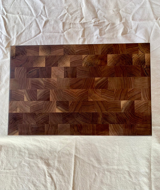 #27 Bloc de boucher - Noyer (grand)