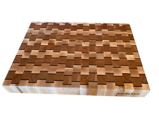 #34 Bloc de boucher - La quadrillée (grande)